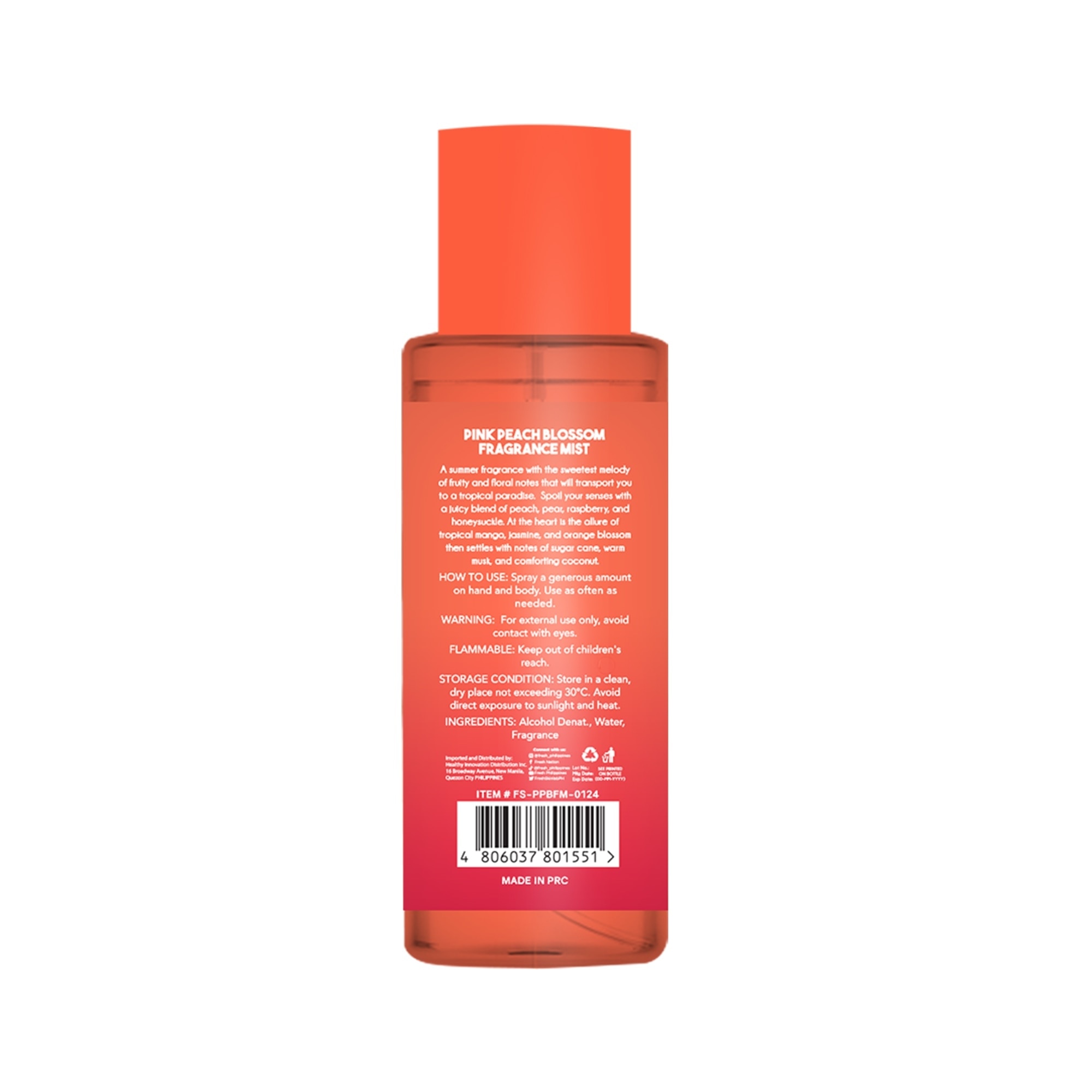 FRESH Scentlab Pink Peach Blossom 88ml