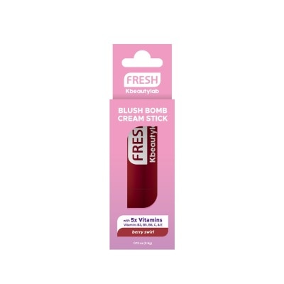 FRESH FRESH Kbeautylab Blush Bomb Creme Stick Berry Swirl 3.5g