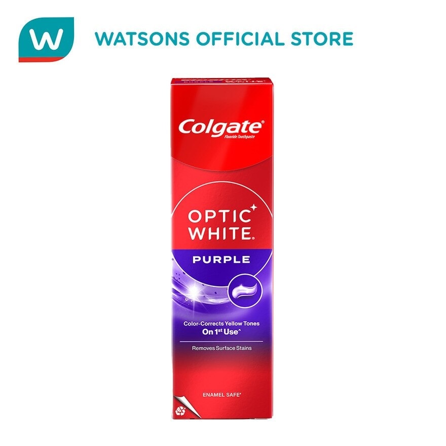 COLGATE Optic White Purple Toothpaste Whitening Toothpaste 100g