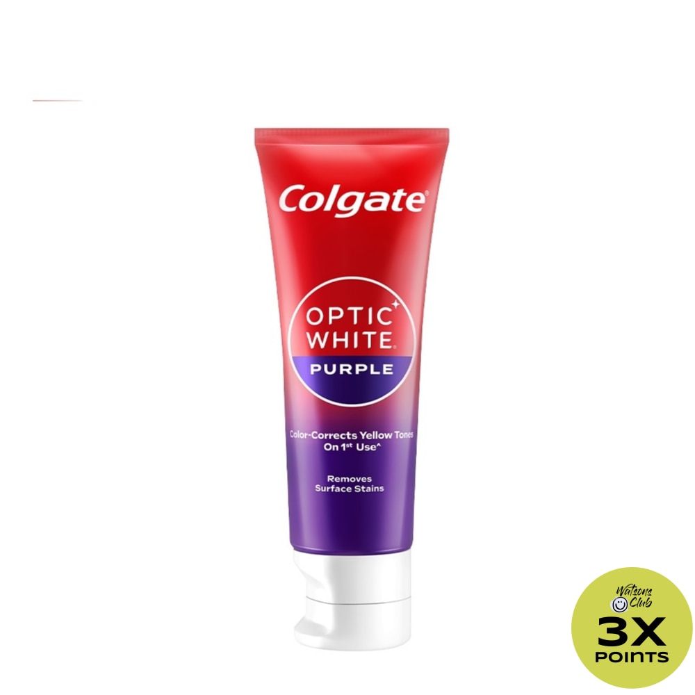 COLGATE Optic White Purple Toothpaste Whitening Toothpaste 100g