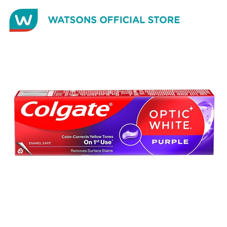 COLGATE Optic White Purple Toothpaste Whitening Toothpaste 100g