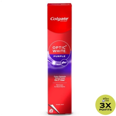 COLGATE COLGATE Optic White Purple Toothpaste Whitening Toothpaste 40g