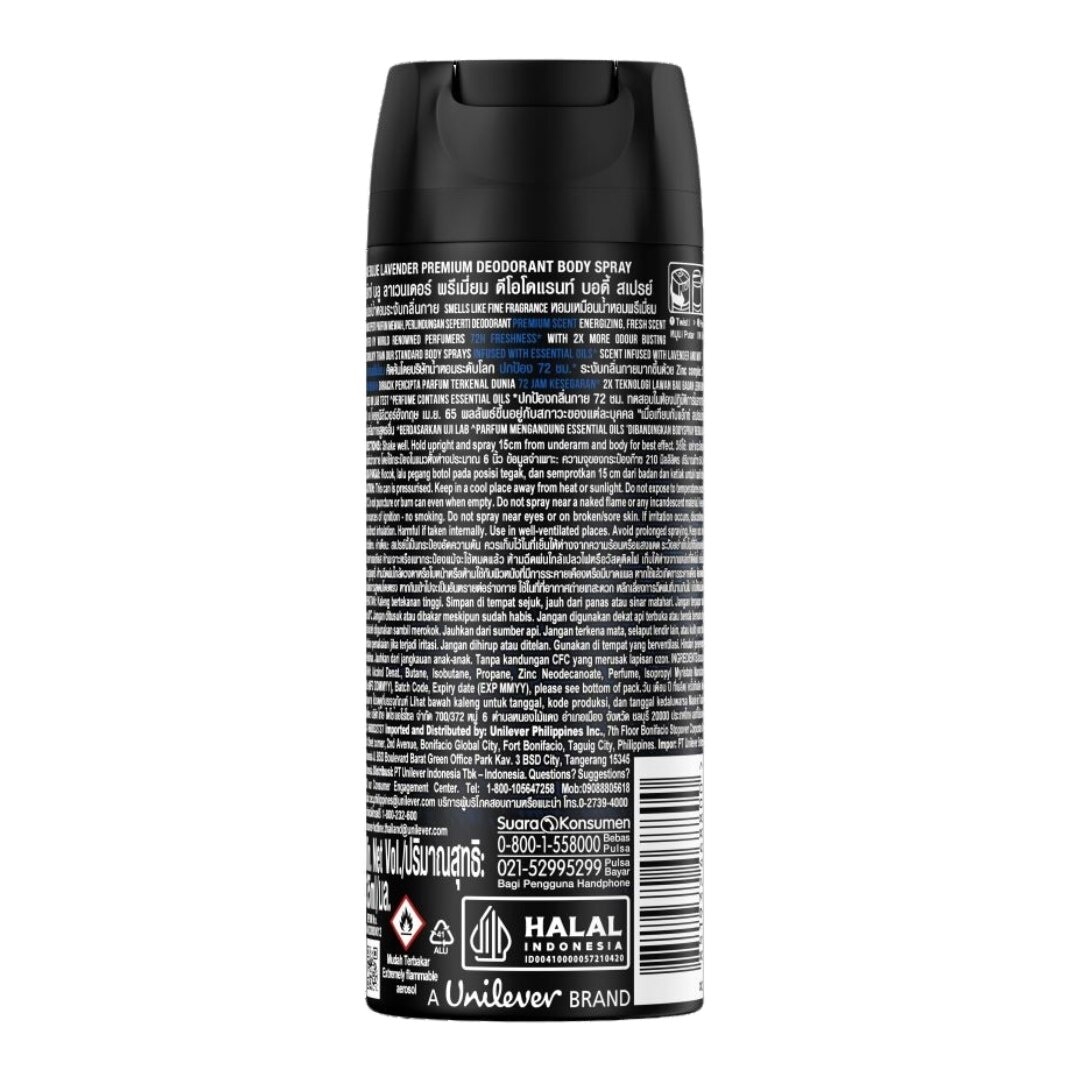 AXE Fine Fragrance Blue Lavender 135ml