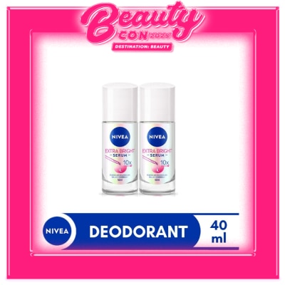 NIVEA NIVEA Buy 1 Take 1 Extra Bright Serum Deodorant Roll-On 40ml