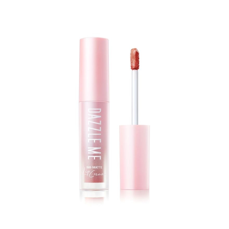 Dazzle Me Ink-Matte Lip Cream - P01 Peach-Ink 2.5Ml