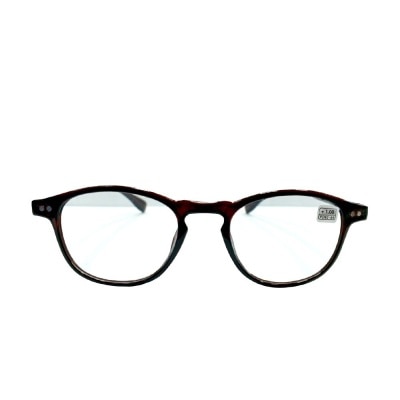 CHAMPION BIOTECH CHAMPION Reading Eyeglasses Fashion Big Brown L003 1.00