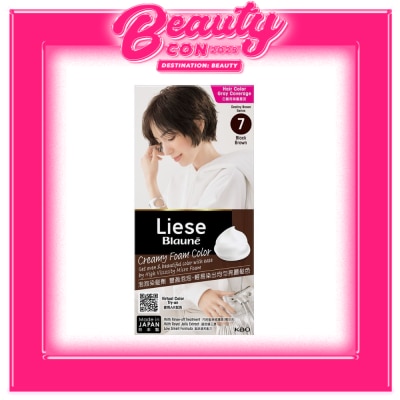 LIESE LIESE Blaune Creamy Foam Color Black Brown