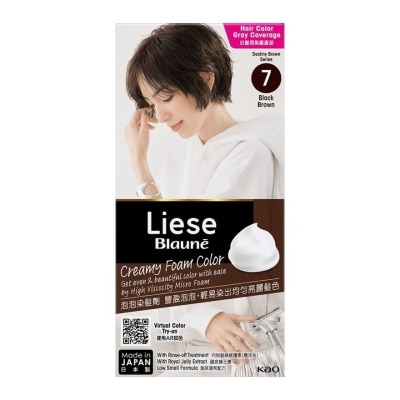 LIESE LIESE Blaune Creamy Foam Color Black Brown