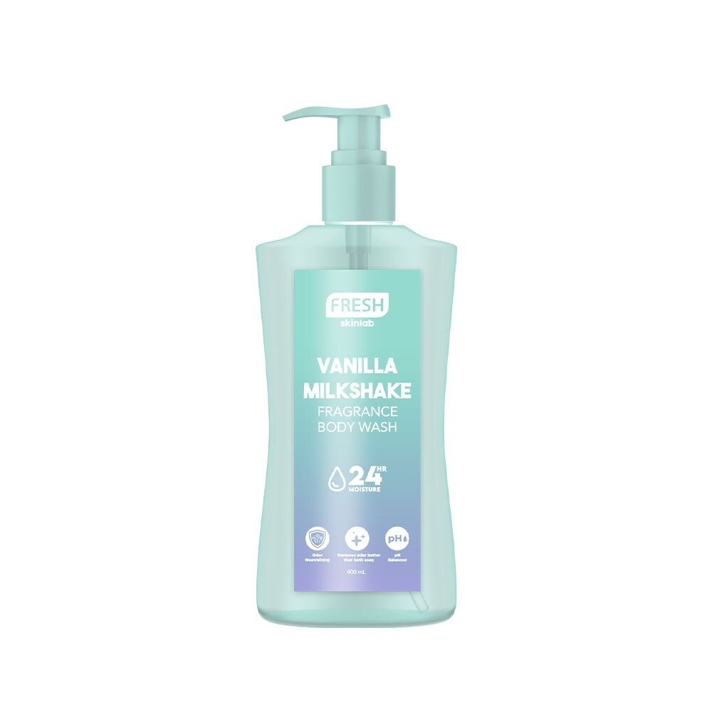 FRESH Skinlab Vanilla Milkshake Fragrance Body Wash 400ml