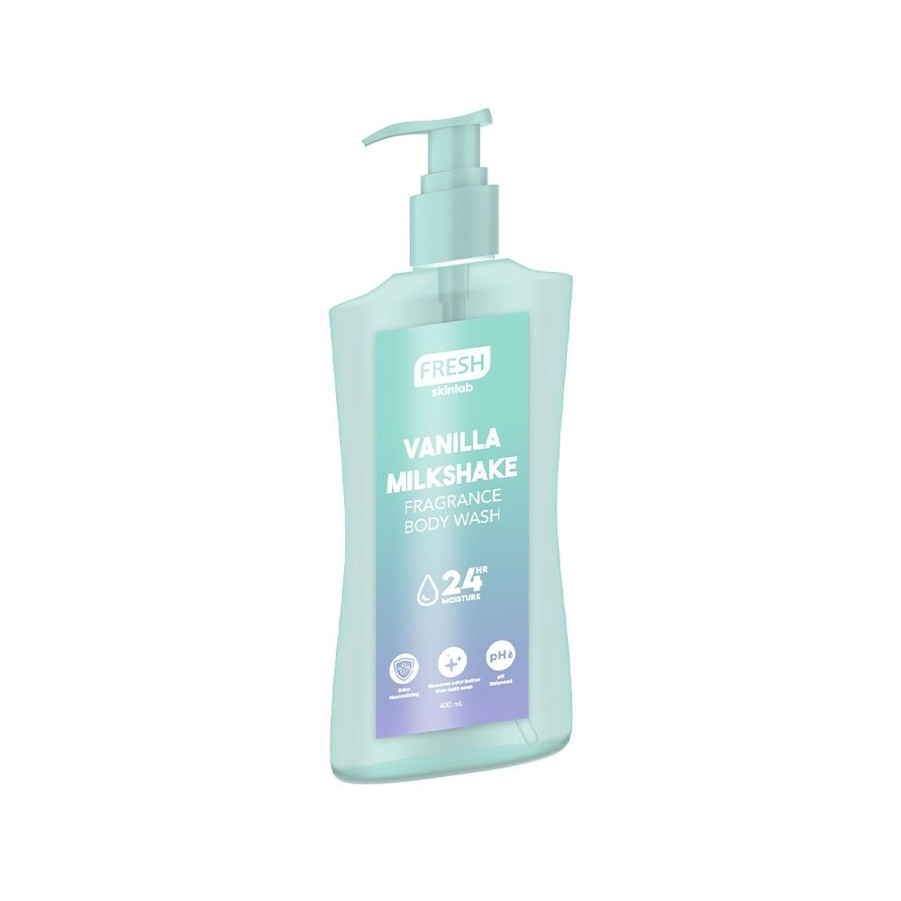 FRESH Skinlab Vanilla Milkshake Fragrance Body Wash 400ml