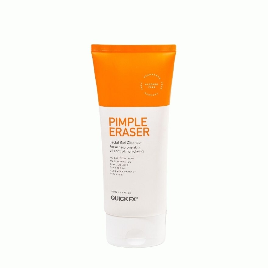 QUICKFX Pimple Eraser Facial Gel Cleanser 150ml