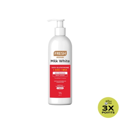 FRESH FRESH Skinlab Milk White AHA BHA Skin Renewing Body Lotion 480ml