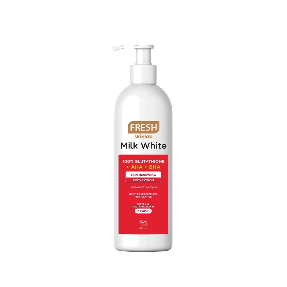 FRESH Skinlab Milk White AHA BHA Skin Renewing Body Lotion 480ml