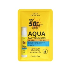 GWP LUXE ORGANIX Aqua Daily Sunscreen Sachet 3g No Spout