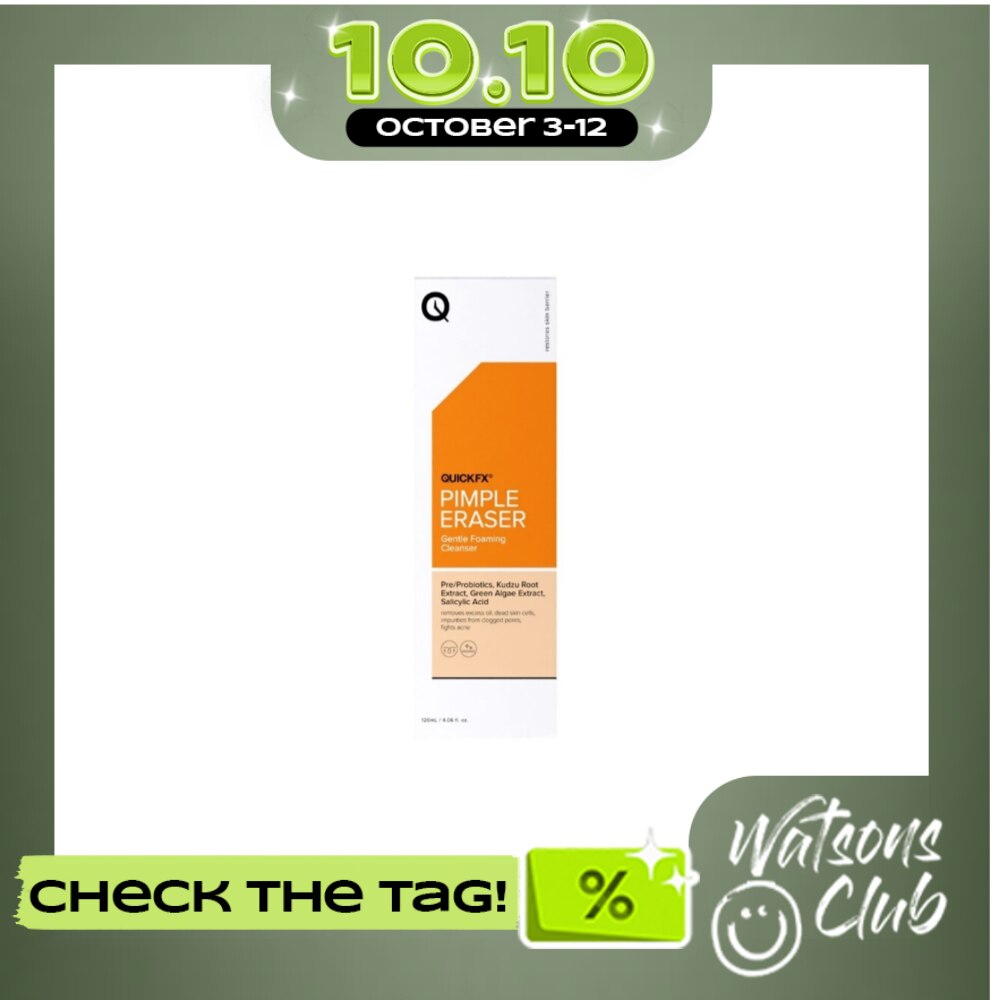 QUICKFX Pimple Eraser Gentle Foam Cleanser 120 ml image