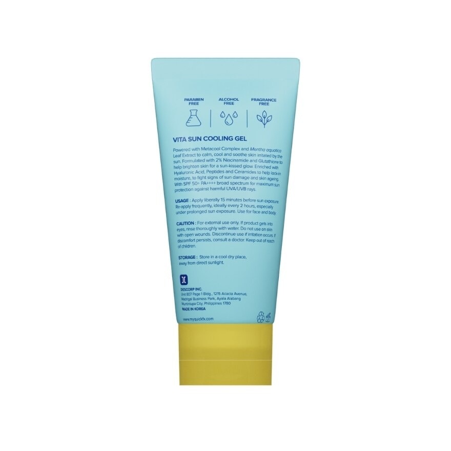 QUICKFX Vita Sun Cooling Gel 50ml