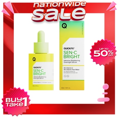 QUICKFX QUICKFX Sen-C Bright Pure Vitamin C Intensive Overnight Serum 30ML
