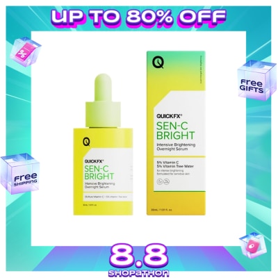 QUICKFX QUICKFX Sen-C Bright Pure Vitamin C Intensive Overnight Serum 30ML