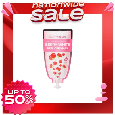 BEAUTYTRENDS BEAUTYTRENDS Whitening and Pore Minimizing Berry White Peel Off Mask 25ml
