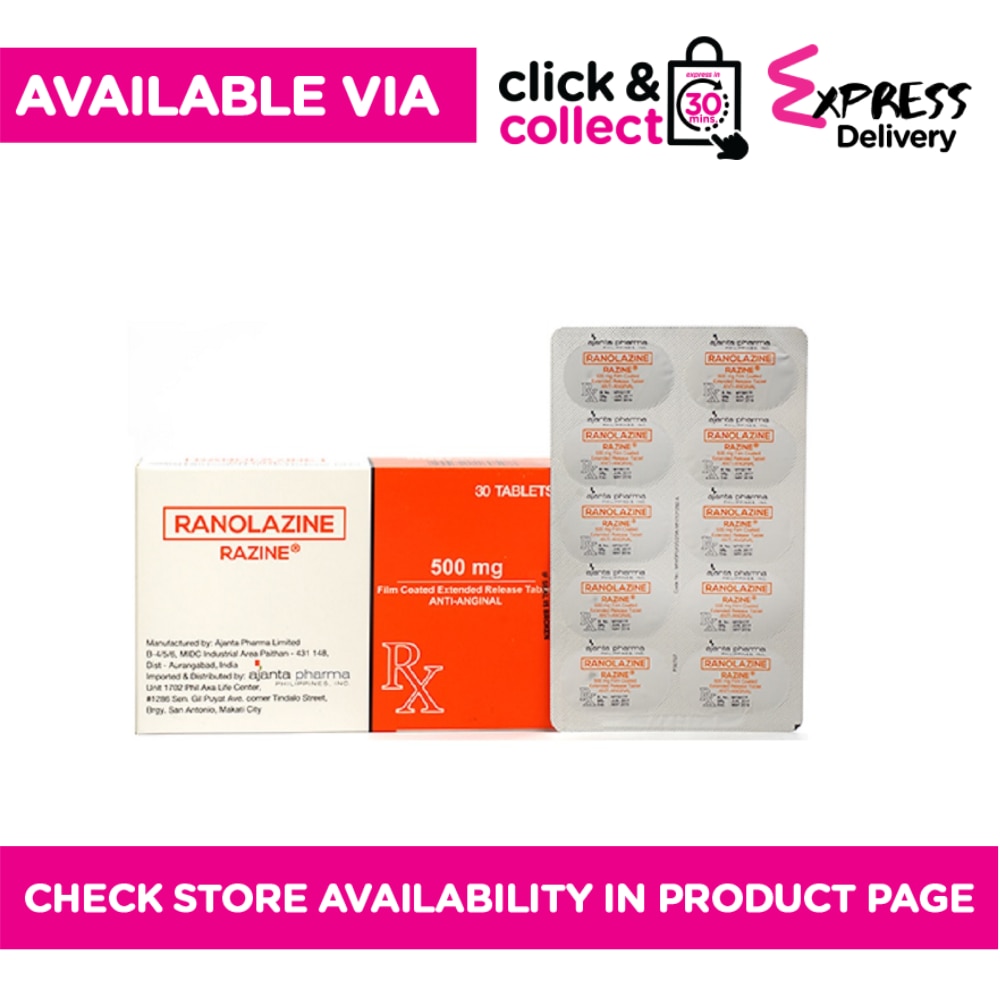 RAZINE 500mg Tablet Sold Per Piece [PRESCRIPTION REQUIRED]