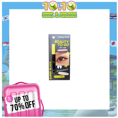 CATHY DOLL CATHY DOLL Beauty To Go Jet Lag Easy Eyeliner Super Black 0.4ml