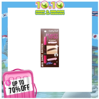 CATHY DOLL CATHY DOLL Beauty To Go Economy Eyebrow Pencil 01 Dark Brown 0.16g