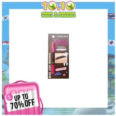 CATHY DOLL CATHY DOLL Beauty To Go Economy Eye Brow Pencil 02 Ash Brown 0.16g