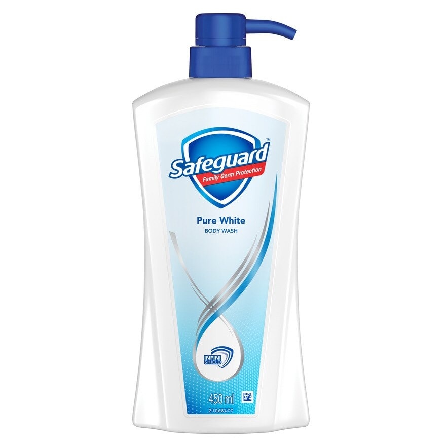 Safeguard Bodywash Pure White 450Ml Pump