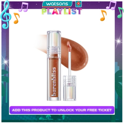 BARENBLISS BARENBLISS Plum Makes Plumping Lip Gloss - 06 Bare Blossom 2.5g