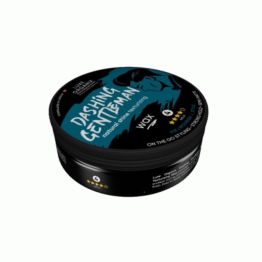 LUXE ORGANIX Hair Professionals Dashing Gentleman Natural Shine Texturizing Wax 80g