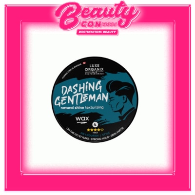 LUXE ORGANIX LUXE ORGANIX Hair Professionals Dashing Gentleman Natural Shine Texturizing Wax 80g