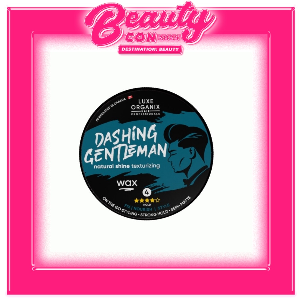 LUXE ORGANIX Hair Professionals Dashing Gentleman Natural Shine Texturizing Wax 80g