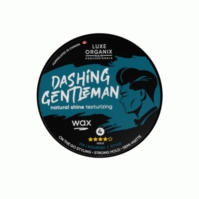 LUXE ORGANIX LUXE ORGANIX Hair Professionals Dashing Gentleman Natural Shine Texturizing Wax 80g