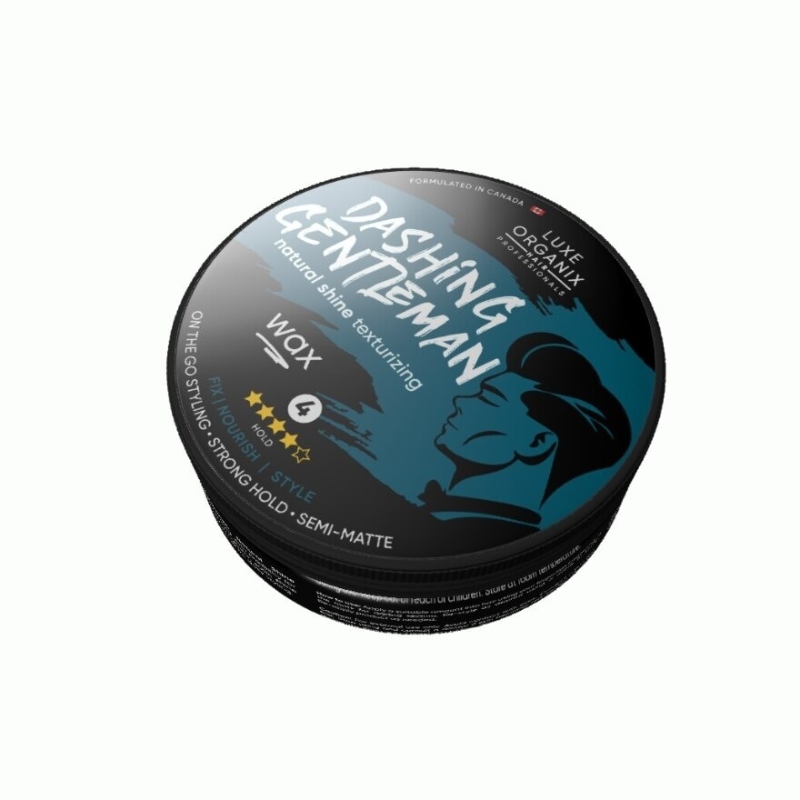 LUXE ORGANIX Hair Professionals Dashing Gentleman Natural Shine Texturizing Wax 80g