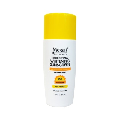 MEGAN MEGAN Eco Beauty High Defense Whitening Sunscreen SPF 50 PA ++++ 50ml