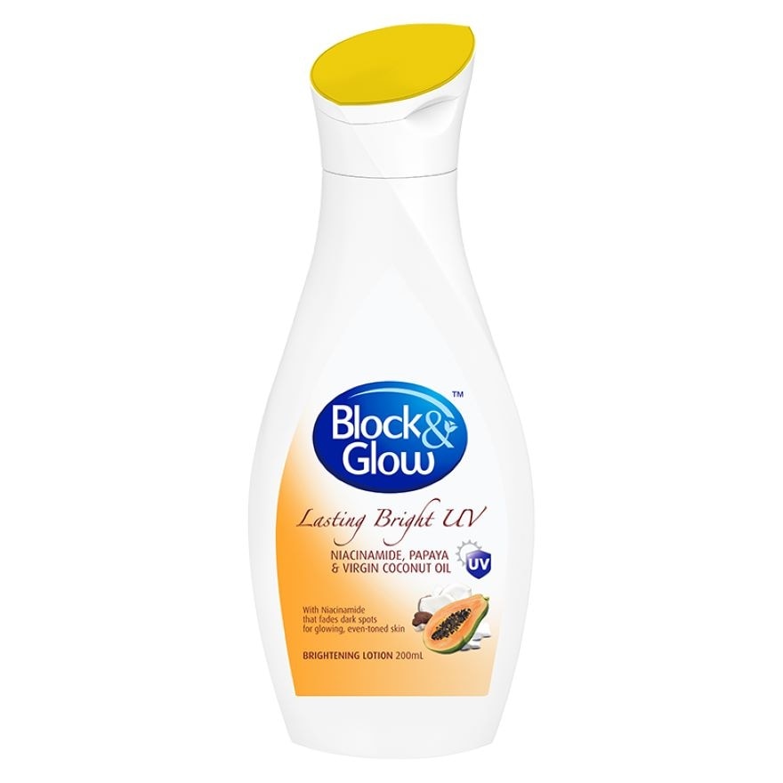 BLOCK N GLOW Lasting Bright UV 200ML