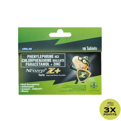 NEOZEP Z PLUS NEOZEP Z+ TAB X10 PACK