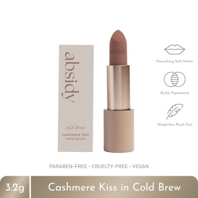 ABSIDY ABSIDY Cashmere Kiss Matte Lipstick Cold Brew 3.2 g