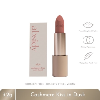 ABSIDY ABSIDY Cashmere Kiss Matte Lipstick Dusk 3.2 g