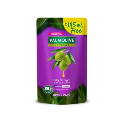 PALMOLIVE Palmolive Naturals Silky Straight Shampoo 600mL Refill Pack