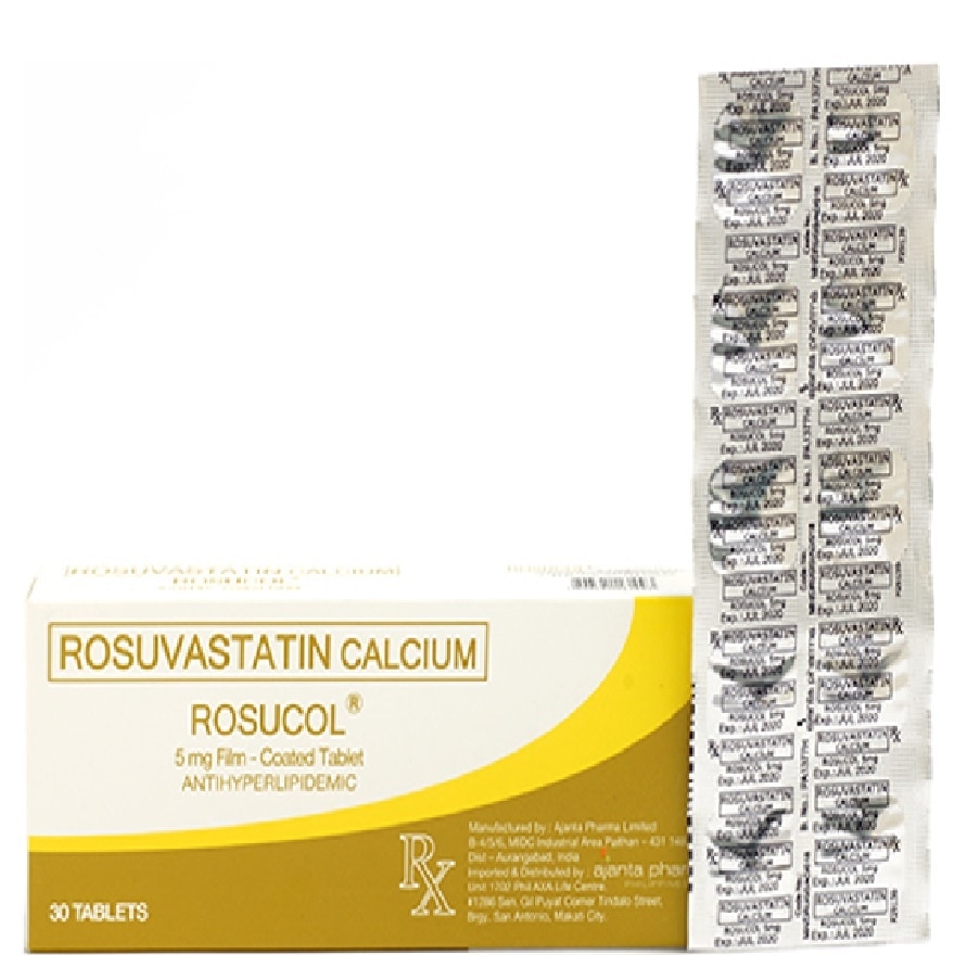 ROSUCOL 5mg Film Coated Tablet [PRESCRIPTION REQUIRED]