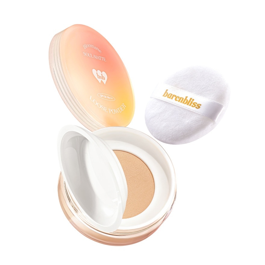 BARENBLISS SOUL-MATTE Loose Powder - 02 Medium Mango Sorbet 6.8G