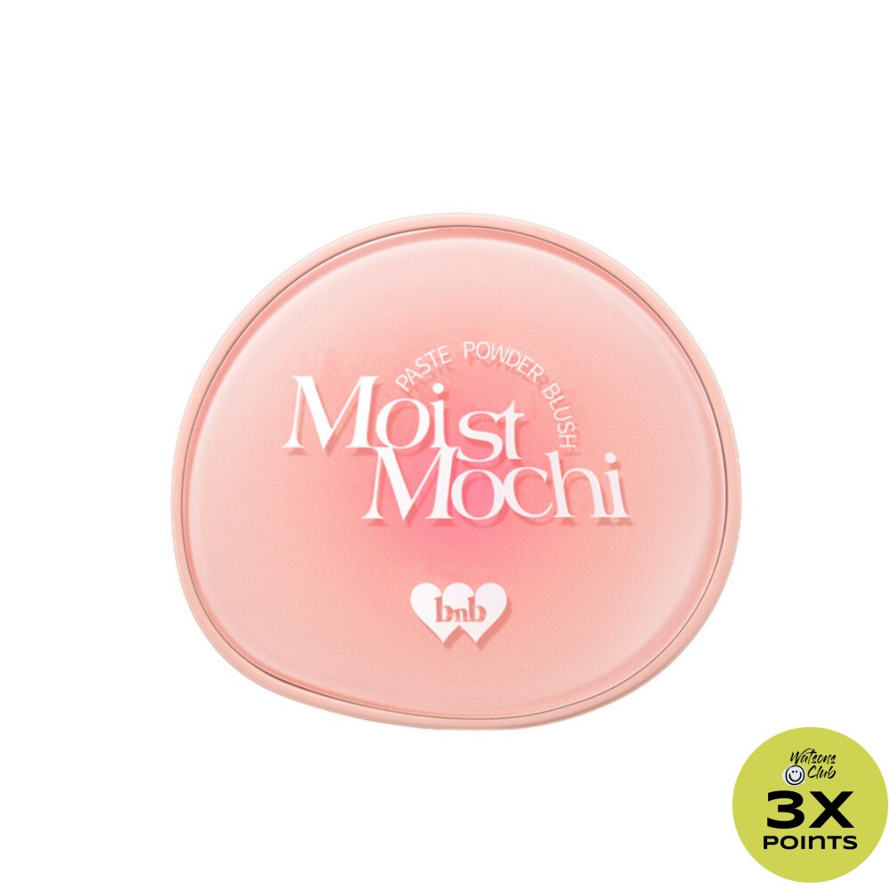 BARENBLISS Moist Mochi Paste Powder Blush - 02 Peachy Beach 4.5G