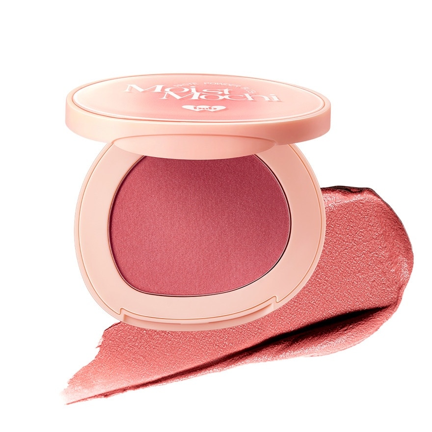 BARENBLISS Moist Mochi Paste Powder Blush - 02 Peachy Beach 4.5G