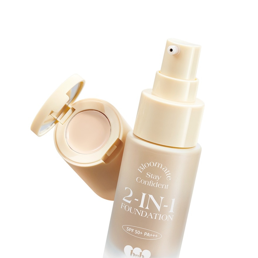 BARENBLISS Bloomatte Stay Confident 2-In-1 Foundation - Ln1 Seashell 20Ml