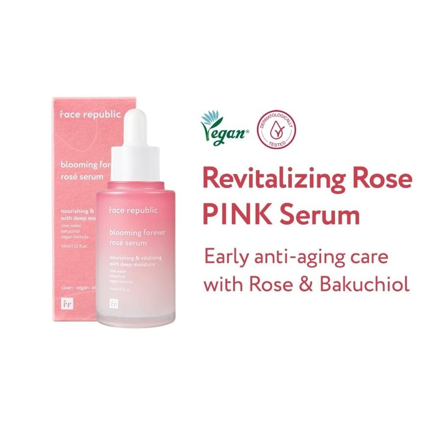 FACE REPUBLIC Blooming Forever Rose Serum 45ml