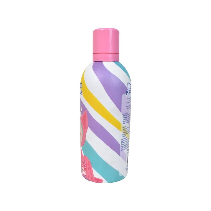 Uni-Love Puff & Scrub (Pink) 350ml