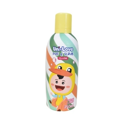 UNILOVE Uni-Love Puff & Scrub (Yellow) 350ml