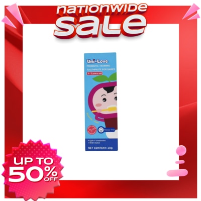UNILOVE Uni-Love Probiotic Unflavoured Toothpaste 60g