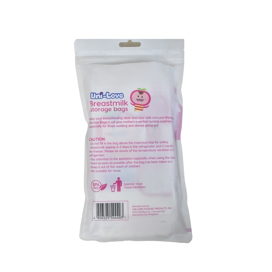 Uni-Love Breastmilk Storage Bag 200ml x 30 Bags